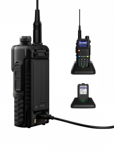 Рация Baofeng UV-5RM 10W с гарнитурой черная